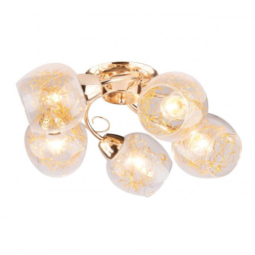 потолочная люстра arte lamp serpentina a5006pl-5go в Нижневартовске