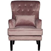 кресло rose дымчато-розовое в Нижневартовске