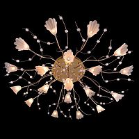 потолочная люстра eurosvet 4829/19 золото/синий+красный+фиолетовый в Нижневартовске