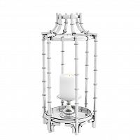 подсвечник-фонарь серебряный без ручки archipelago от eichholtz, 60,5 см в Нижневартовске