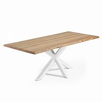 стол arya деревянный белый от la forma (ex julia grup) в Нижневартовске