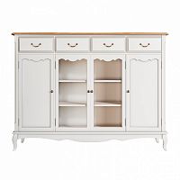 комод-витрина leontina бежевый в Нижневартовске