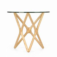 стол кофейный triple x высота 51 натуральное дерево в Нижневартовске