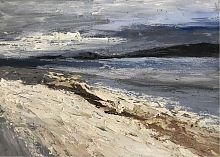 картина маслом буря 150х100 см в Нижневартовске