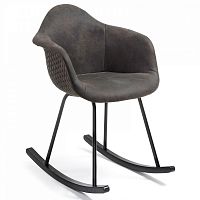 кресло-качалка kenna черное от la forma (ex julia grup) в Нижневартовске