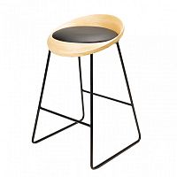 стул барный roe черный, ясень в Нижневартовске