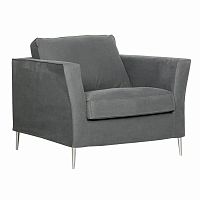 кресло caprice серое в Нижневартовске