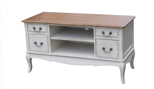 tv-консоль mobilier de maison белая белая в Нижневартовске