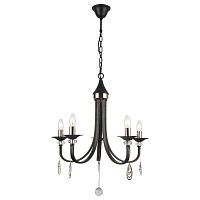 подвесная люстра arte lamp dallas a8540lm-5bk черная в Нижневартовске