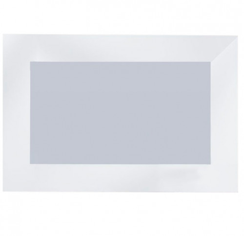зеркало прямоугольное настенное белое dupen в Нижневартовске