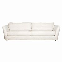 диван viktoria прямой белый со съемный чехлом в Нижневартовске