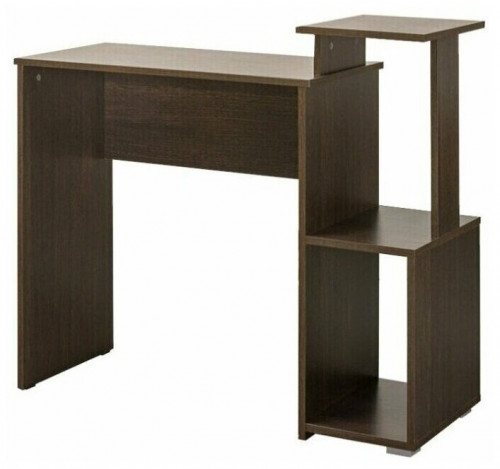 стол письменный санди 12.32, размер ш 100 х г 38,6 х в 85.6 см, цвет венге в Нижневартовске