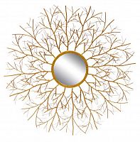 зеркало-солнце золотое в раме с ветками диаметр 75 см vesta в Нижневартовске