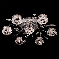 потолочная люстра eurosvet 4863/7 хром/синий+красный+фиолетовый в Нижневартовске