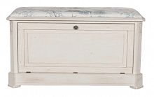 сундук-пуф mobilier de maison бело-серый в Нижневартовске