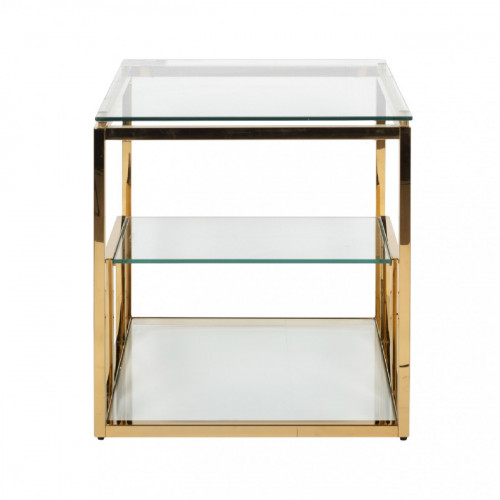 стол журнальный 60*60*55см золото в Нижневартовске