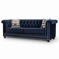 диван hickory прямой синий в Нижневартовске