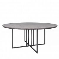 обеденный стол круглый с мраморной столешницей хэнкок d120см в Нижневартовске
