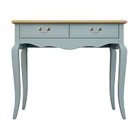 стол leontina рабочий с 2 ящиками голубой в Нижневартовске