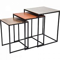 столик приставной loft серый в Нижневартовске