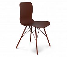 стул dsr коричневый s40 (eames style) в Нижневартовске