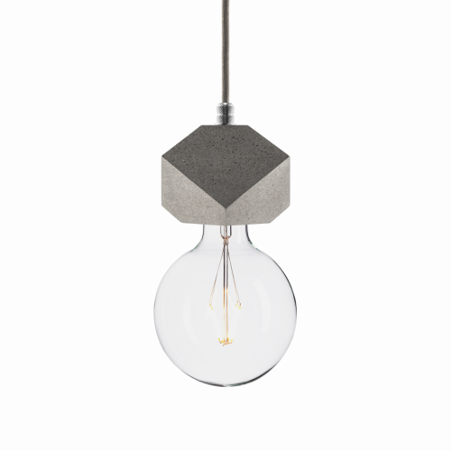 подвесной светильник beton makt gray brass в Нижневартовске