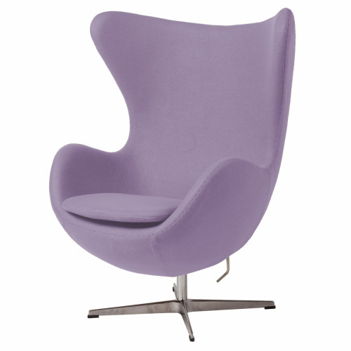 кресло egg chair сиреневое в Нижневартовске