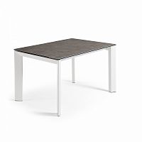 стол atta 120 (180)x80 белый, темно-серый ceni cc0178vc от la forma (ex julia grup) в Нижневартовске