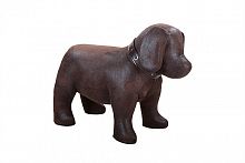 банкетка «пуф собака лабрадор» черный в Нижневартовске