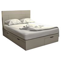 кровать двуспальная 160х200 белая домино в Нижневартовске