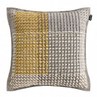 подушка квадатная canevas geo grey от gan в Нижневартовске