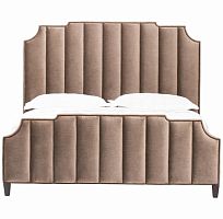 кровать двуспальная 160х200 коричневая bony2 в Нижневартовске