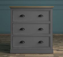 комод palermo с тремя ящиками малый серый в Нижневартовске
