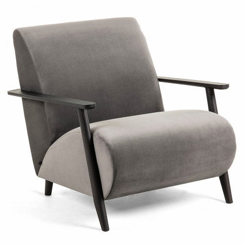 кресло marthan графитово-черное в Нижневартовске