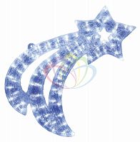 светодиодная фигура летящая звездочка 62см в Нижневартовске