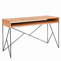 консоль prince line black светлый дуб в Нижневартовске