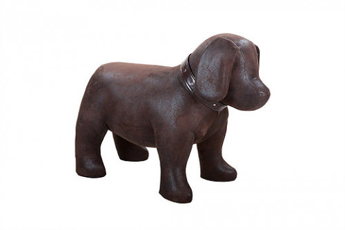 банкетка «пуф собака лабрадор» искусственная замша мини в Нижневартовске