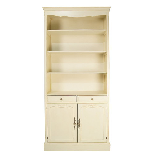 шкаф leontina для посуды 4 полки и 2 закрытых секции бежевый в Нижневартовске
