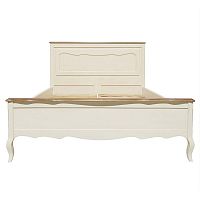 кровать полутораспальная 120х190 бежевая leontina в Нижневартовске