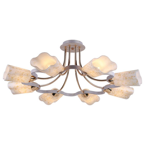 потолочная люстра arte lamp romola a8182pl-8wg в Нижневартовске