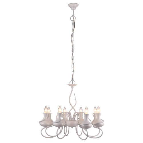 подвесная люстра arte lamp vaso a6819lm-8wh в Нижневартовске