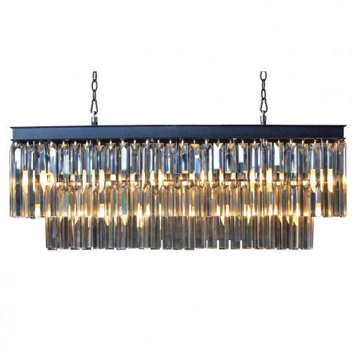 люстра odeon l80 black&glass черная, прозрачное в Нижневартовске