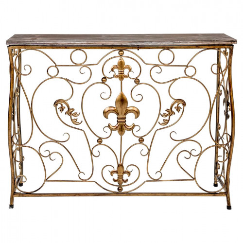 консоль «королевская лилия» бронзовая в Нижневартовске