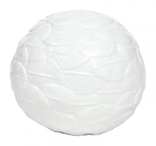 декоративный шар white big в Нижневартовске