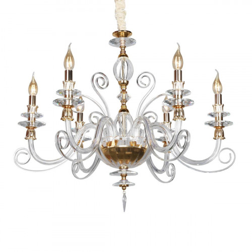 подвесная люстра omnilux oml-79613-06 золото в Нижневартовске