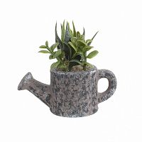 искусственный цветок в кашпо чайнике в Нижневартовске