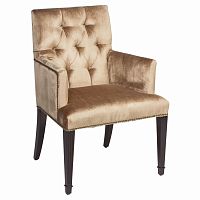 стул с подлокотниками manor rich pearl brown в Нижневартовске