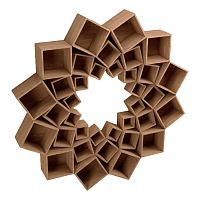 стеллаж лотос 3 круга дуб от odingeniy в Нижневартовске