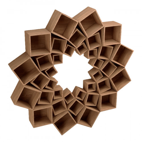 стеллаж лотос 3 круга дуб от odingeniy в Нижневартовске