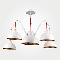 потолочная люстра eurosvet 70043/6 белый в Нижневартовске